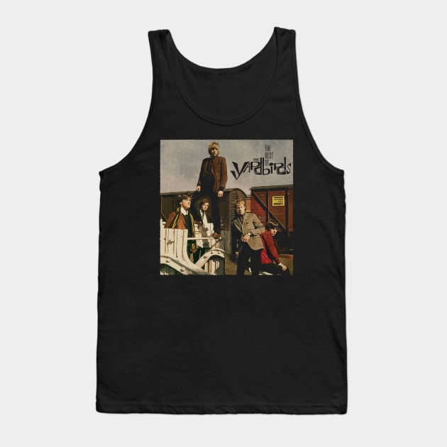 British Invasion Revived Wear the Spirit of Yardbird' Iconic Music and Era-Defining Hits on a Tee Tank Top by Irwin Bradtke